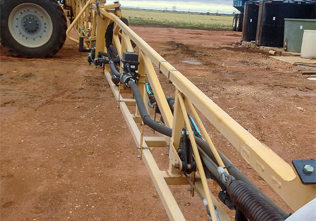 Professional agricultural equipment detailing examples