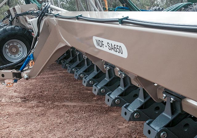 Professional agricultural equipment detailing examples