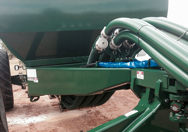 Professional agricultural equipment detailing examples