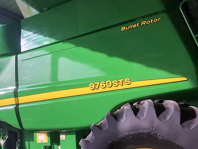 Professional agricultural equipment detailing examples